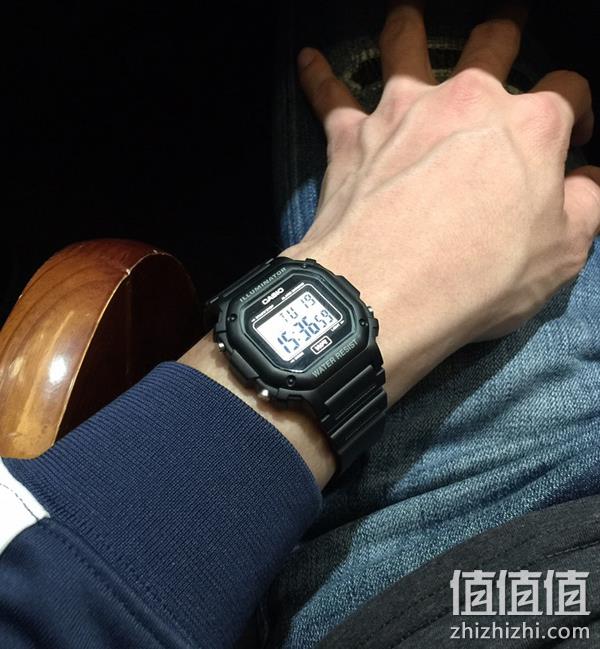 亚马逊销冠！Casio 卡西欧 F-108WHC-7BJF 中性复古石英表 93元（可3件9折） 值值值-买手聚集的地方