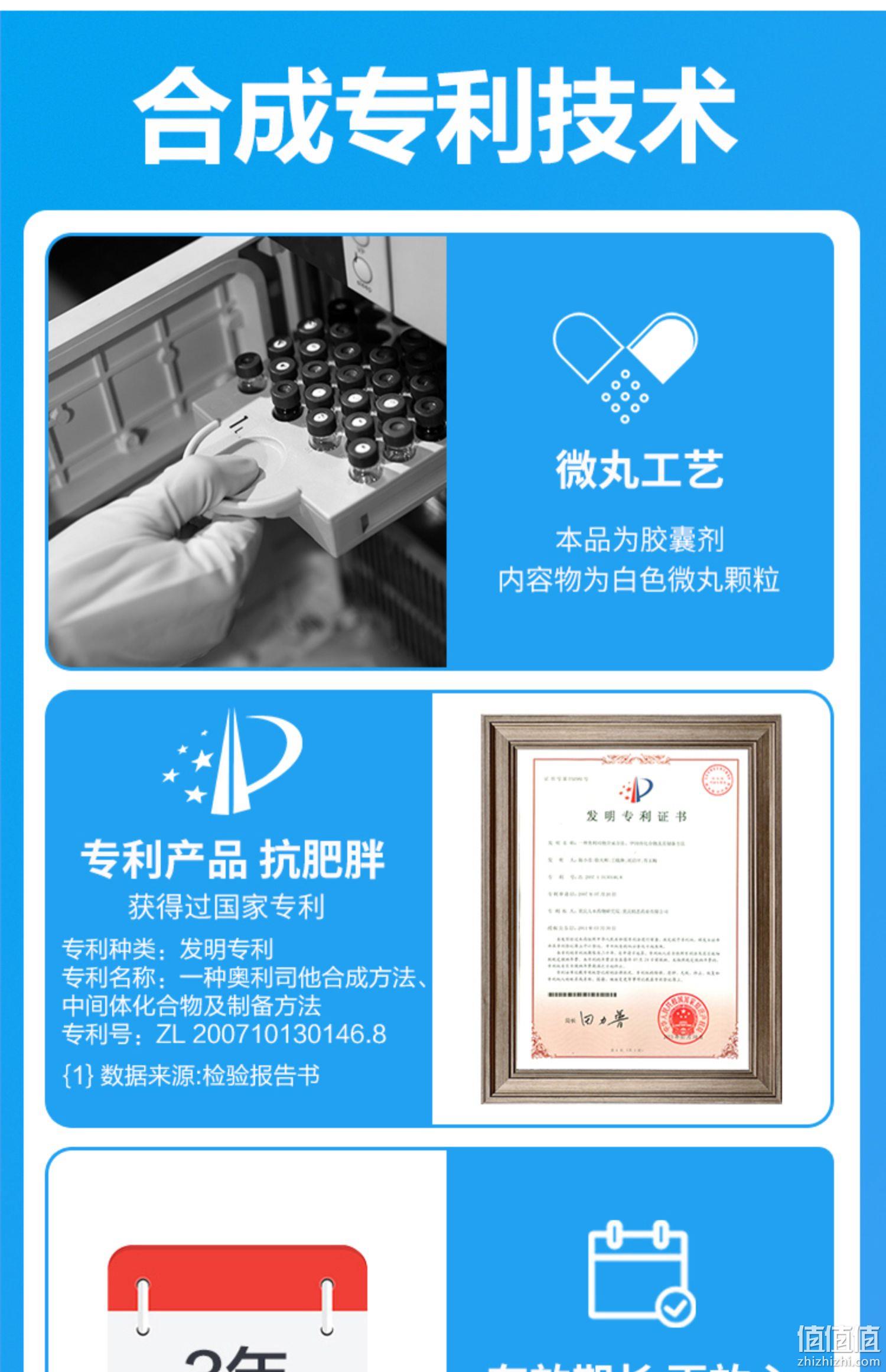 艾丽 奥利司他减脂排油胶囊 60mg*24粒装 28.2元包邮（需领券） 值值值-买手聚集的地方