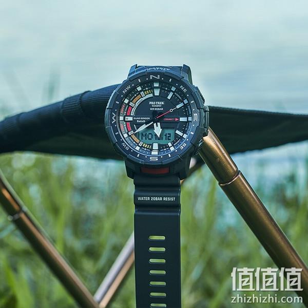Casio 卡西欧 Pro Trek系列 PRT-B70-2DR 男士四重感应石英手表 935.75元 值值值-买手聚集的地方