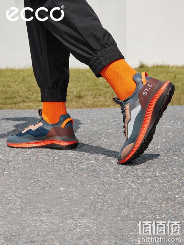 ECCO 爱步 St.360 适动360系列 男士舒适轻盈防护跑鞋 821404 新低532.8元（天猫旗舰店折后1399） 值值值-买手聚集的地方