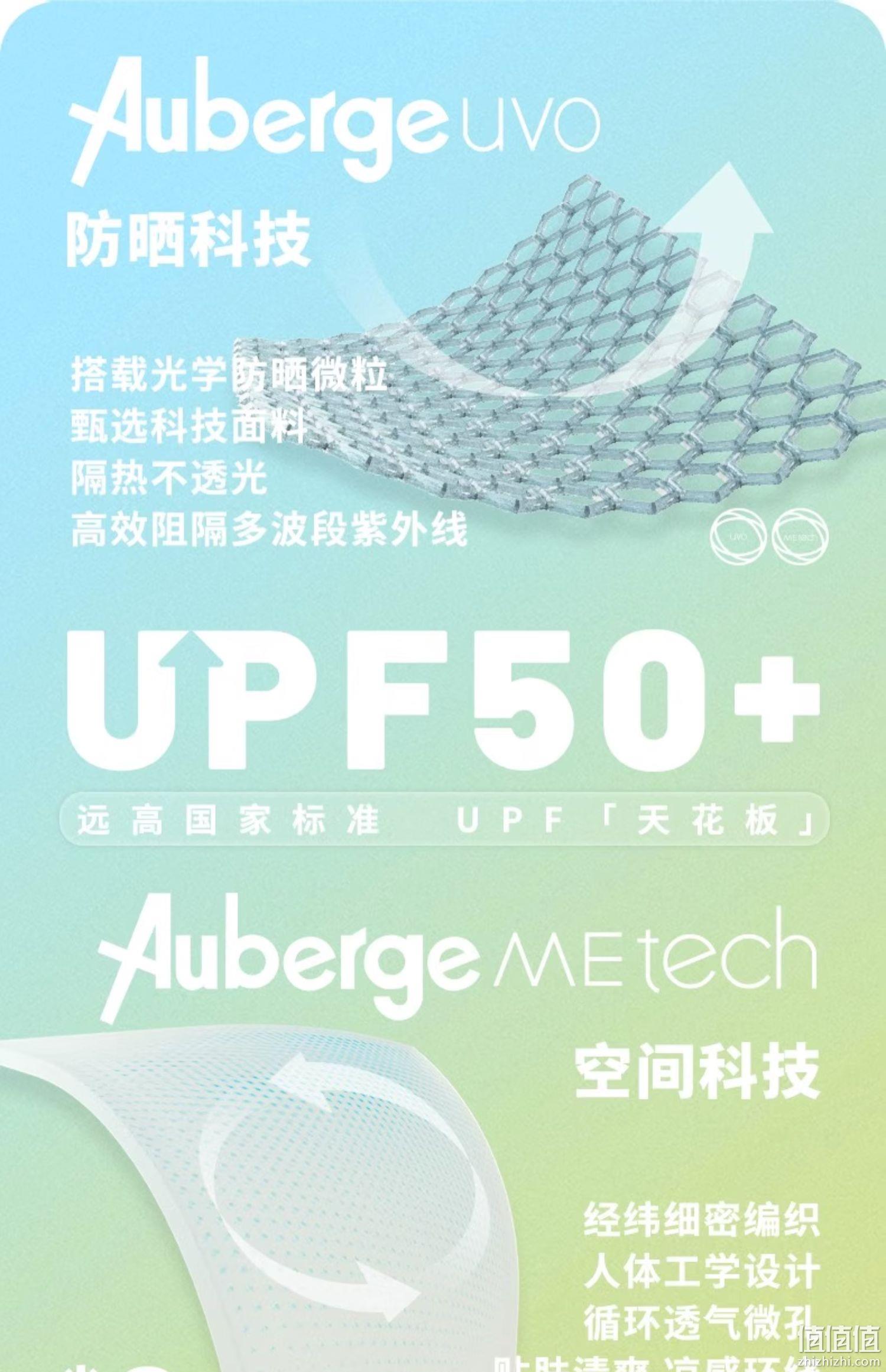 Auberge 艾比 UPF50+ 大沿防紫外线时尚遮阳帽 29.9元包邮（需领券） 值值值-买手聚集的地方