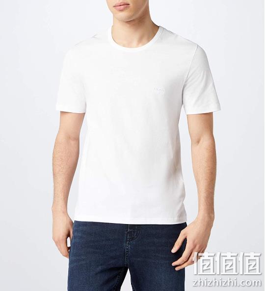 销量第一，BOSS Hugo 雨果·博斯 男士纯色纯棉短袖T恤 3件装 50325388 180.75元 值值值-买手聚集的地方
