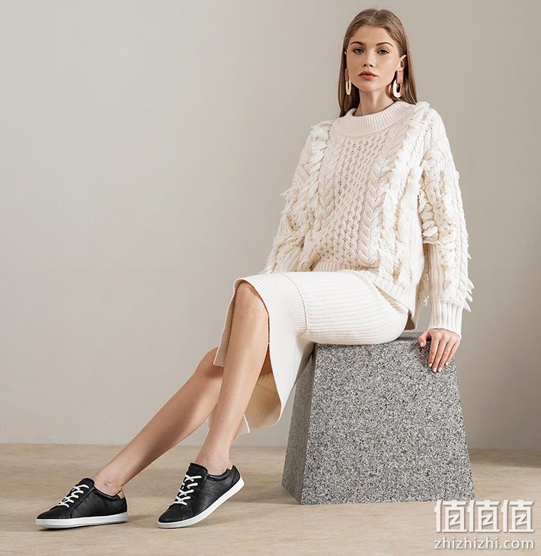 ECCO 爱步 Leisure惬意系列 女士牛皮系带休闲鞋205033 428.54元 值值值-买手聚集的地方