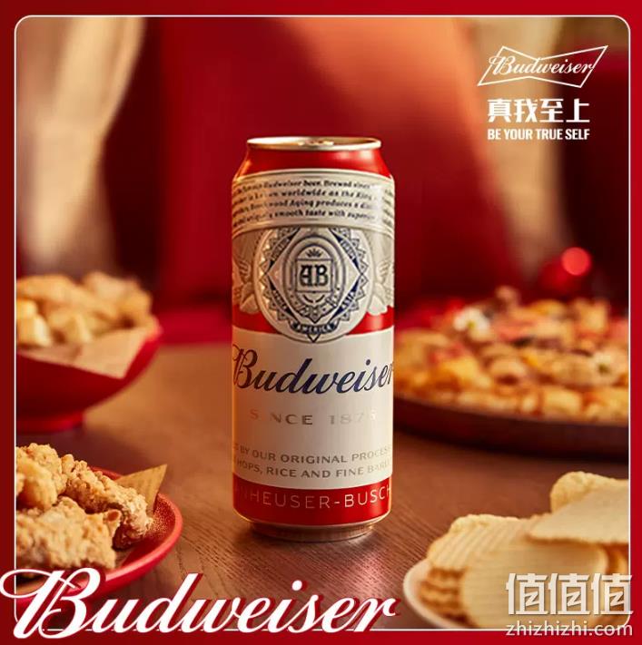 Budweiser 百威 经典醇正啤酒 450mlx20瓶 99元包邮（需领券） 值值值-买手聚集的地方
