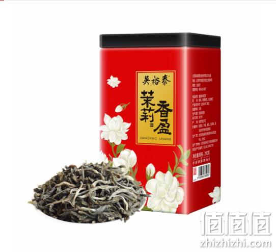 中华老字号，吴裕泰 茉莉香盈 茉莉花茶 200g*2件 送礼袋 94.4元（47.2元/件） 值值值-买手聚集的地方