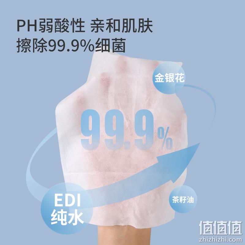 unifree 可降解湿厕纸 56片*3提（24包） 24.9元包邮（需领券） 值值值-买手聚集的地方