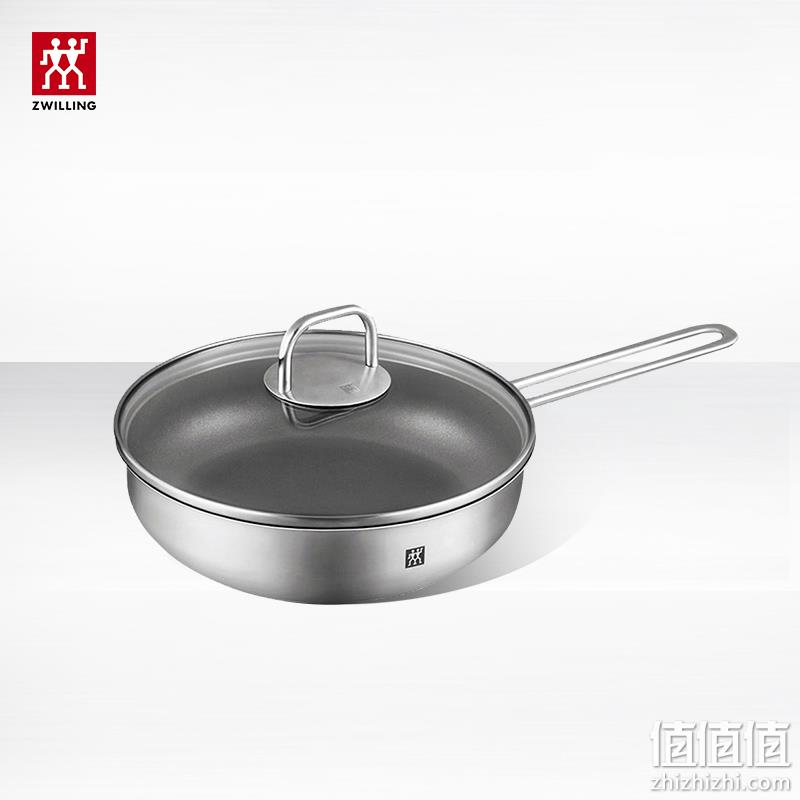 20点开始、Plus会员，Zwilling 双立人 Nova Plus 不粘煎锅24cm 66420-240-982 新低119元包邮（多重优惠） 值值值-买手聚集的地方