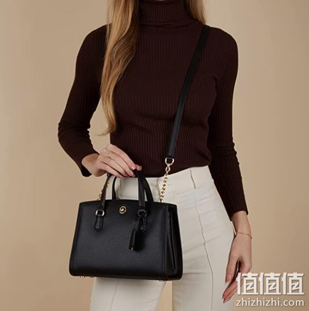 Michael Kors 迈克·科尔斯 Chantal 小号皮质手提斜挎托特包 30F2G7CM1T 2色 1451.37元（天猫旗舰店4500元） 值值值-买手聚集的地方