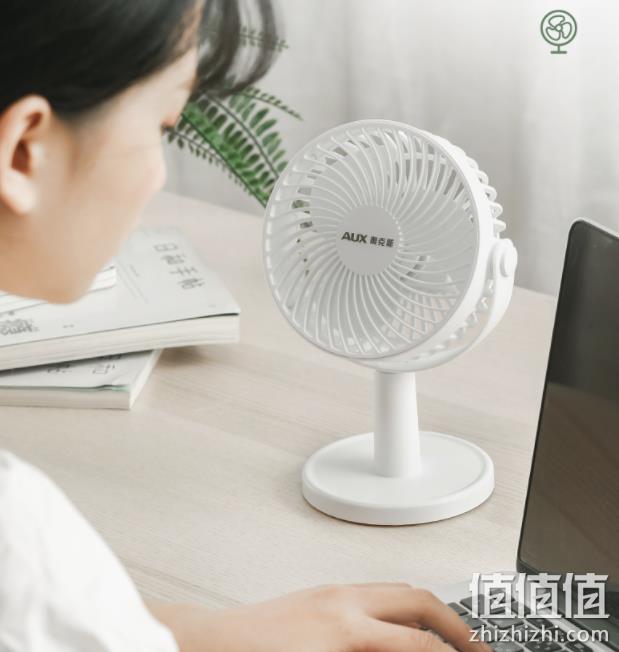 奥克斯 USB迷你静音小风扇 19.9元包邮（需领券） 值值值-买手聚集的地方