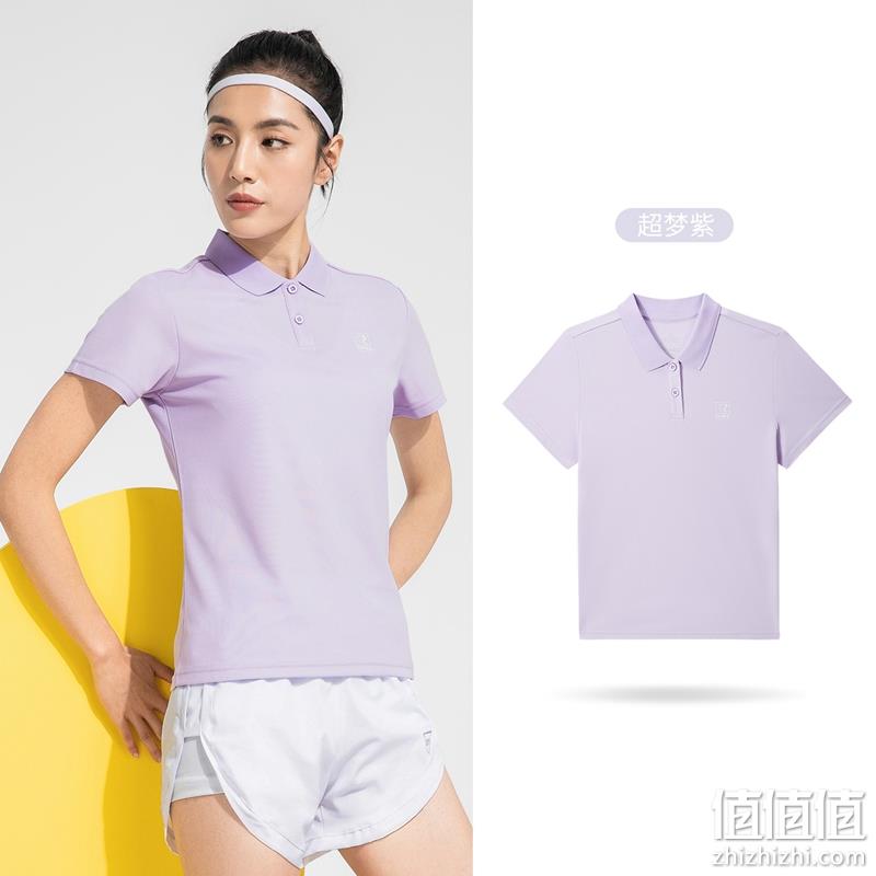 361度 情侣款速干运动短袖polo衫 男女多色 49元包邮（需领券） 值值值-买手聚集的地方