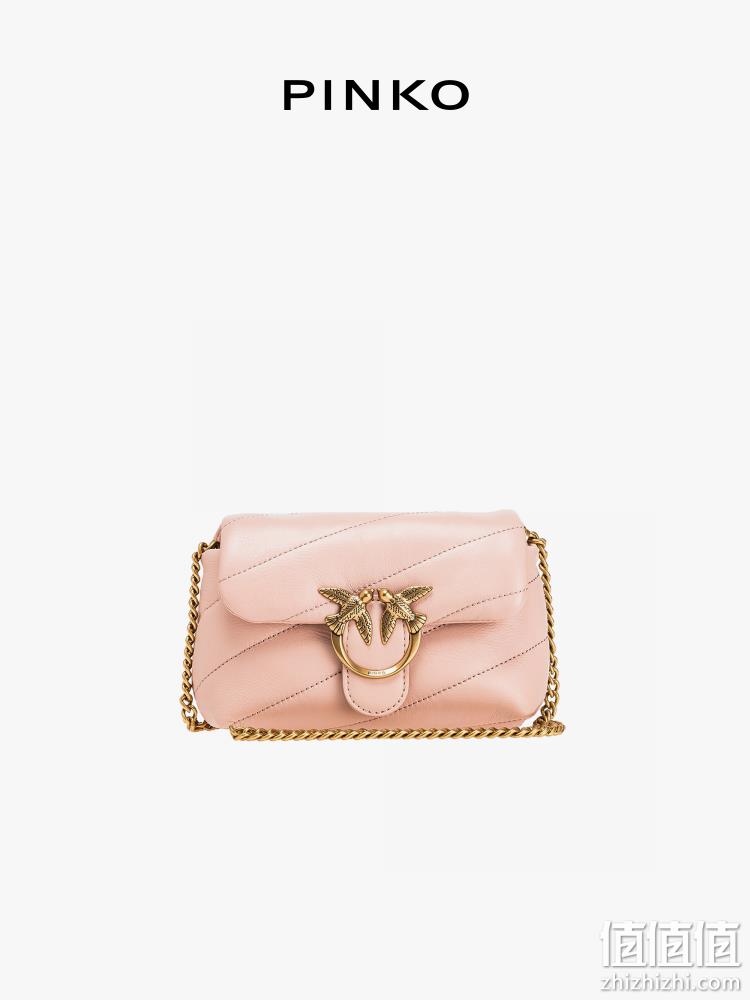 新低！PINKO 品高 PUFF 2023春季新款女士小号羊皮斜挎包 100041_A0F2  6色 671.68元（天猫旗舰店折后2070元） 值值值-买手聚集的地方