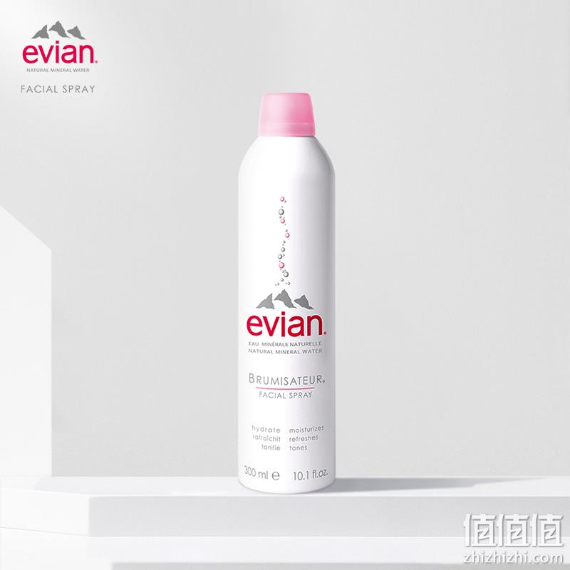 88VIP会员，evian 依云 保湿舒缓矿泉水喷雾 300ml*4瓶 118.75元包税包邮（29.68元/瓶） 值值值-买手聚集的地方