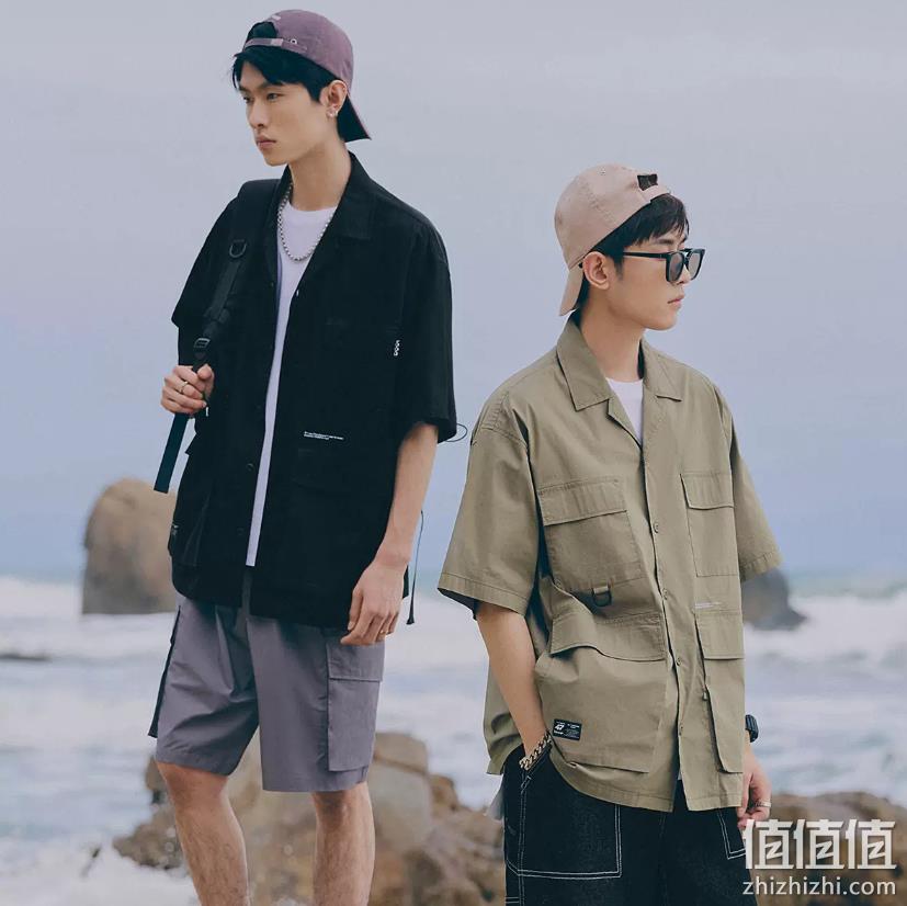 史低！PEACEBIRD太平鸟 男士简约短袖衬衫Polo衫合集 21款可选 69元包邮（双重优惠） 值值值-买手聚集的地方