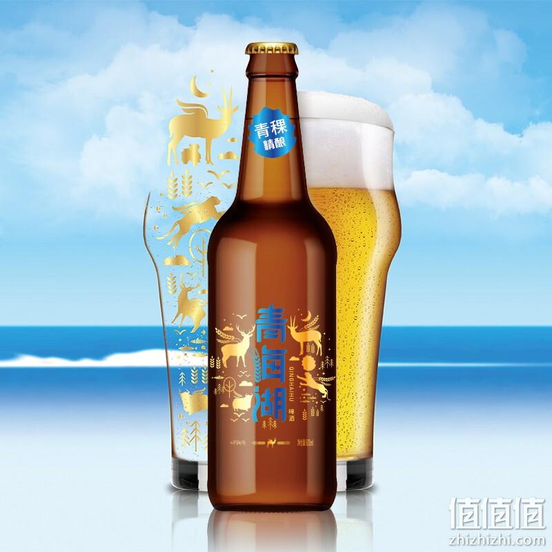青海湖啤酒 精酿青稞 500ml*12瓶 整箱装 60元包邮 值值值-买手聚集的地方