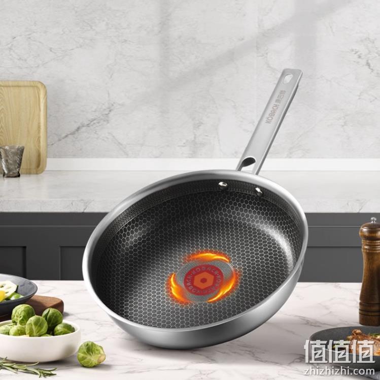 KBH 康巴赫 新品红点感温蜂窝不粘平底煎锅 26cm 新低88元包邮（返10元猫超卡后） 值值值-买手聚集的地方