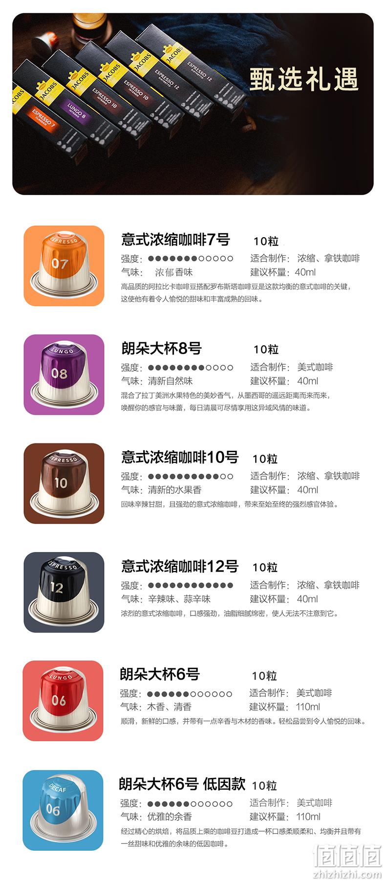 Jacobs 雅各布斯 铝制意式浓缩咖啡胶囊 6号 10颗*10盒 232.02元 值值值-买手聚集的地方