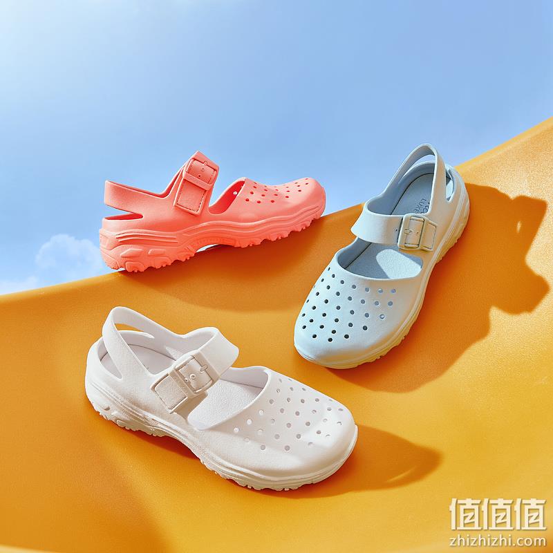 Skechers 斯凯奇 2023春夏新款泡泡鞋防滑凉鞋 5色 +凑单品 新低135.9元包邮（斯凯奇116.24元） 值值值-买手聚集的地方