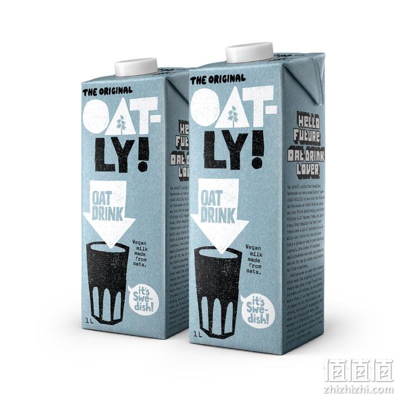 OATLY 噢麦力 原味醇香燕麦奶 1L*2瓶 24.8元包邮（需领券） 值值值-买手聚集的地方