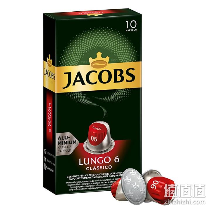 Jacobs 雅各布斯 铝制意式浓缩咖啡胶囊 6号 10颗*10盒 232.02元 值值值-买手聚集的地方