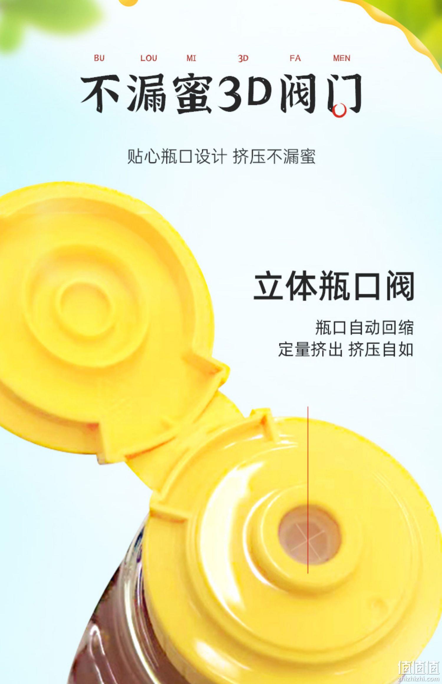 中华老字号，宝生园 纯正百花蜜挤挤瓶 415g 11.9元包邮（需领券） 值值值-买手聚集的地方