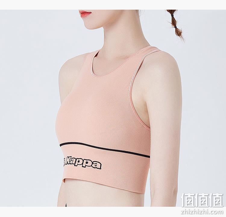Kappa 卡帕 女士打底外穿运动背心+鲨鱼裤套装 3色 109元包邮（双重优惠） 值值值-买手聚集的地方