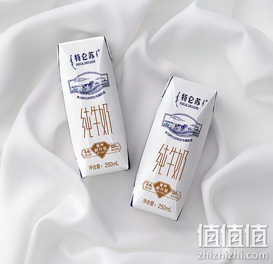 蒙牛 特仑苏 全脂纯牛奶礼盒装 250ml*16盒*3箱 114元包邮（38元/箱） 值值值-买手聚集的地方