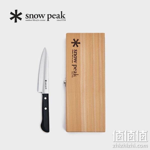 日本顶级户外品牌，Snow Peak 雪峰 折叠砧板水果刀套装 中号‎CS-207 新低233.34元（可3件92折） 值值值-买手聚集的地方