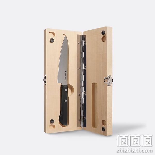 日本顶级户外品牌，Snow Peak 雪峰 折叠砧板水果刀套装 中号‎CS-207 新低233.34元（可3件92折） 值值值-买手聚集的地方