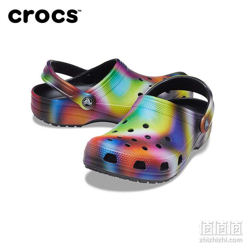 Crocs 卡骆驰 Classic Solarized 极光炫彩洞洞鞋207556 144.76元 值值值-买手聚集的地方