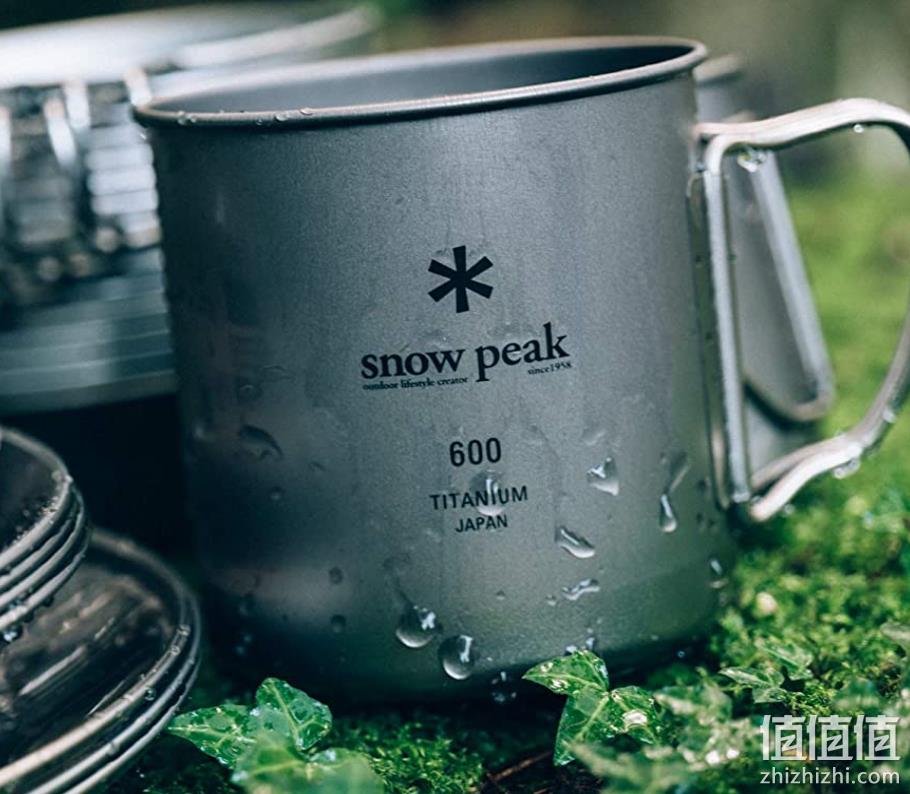 0税费！日本顶级户外品牌，Snow Peak 雪峰 MG-044R 可堆叠钛金属单层马克杯 600mL 207元 值值值-买手聚集的地方