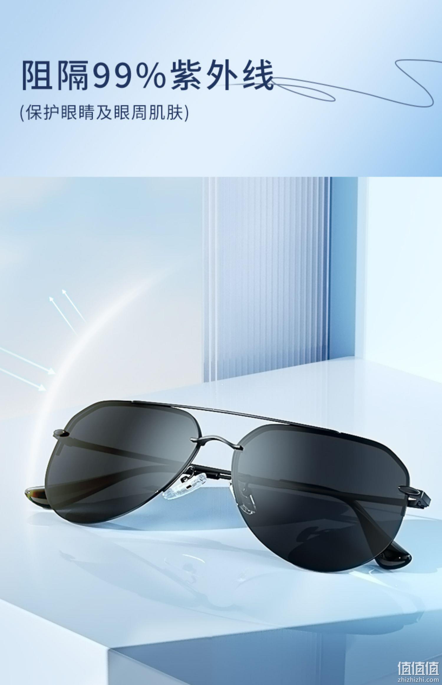 宝岛眼镜 EYEPLAY 目戏  男款TAC偏光太阳镜 3039-C2 49元包邮（需领券） 值值值-买手聚集的地方