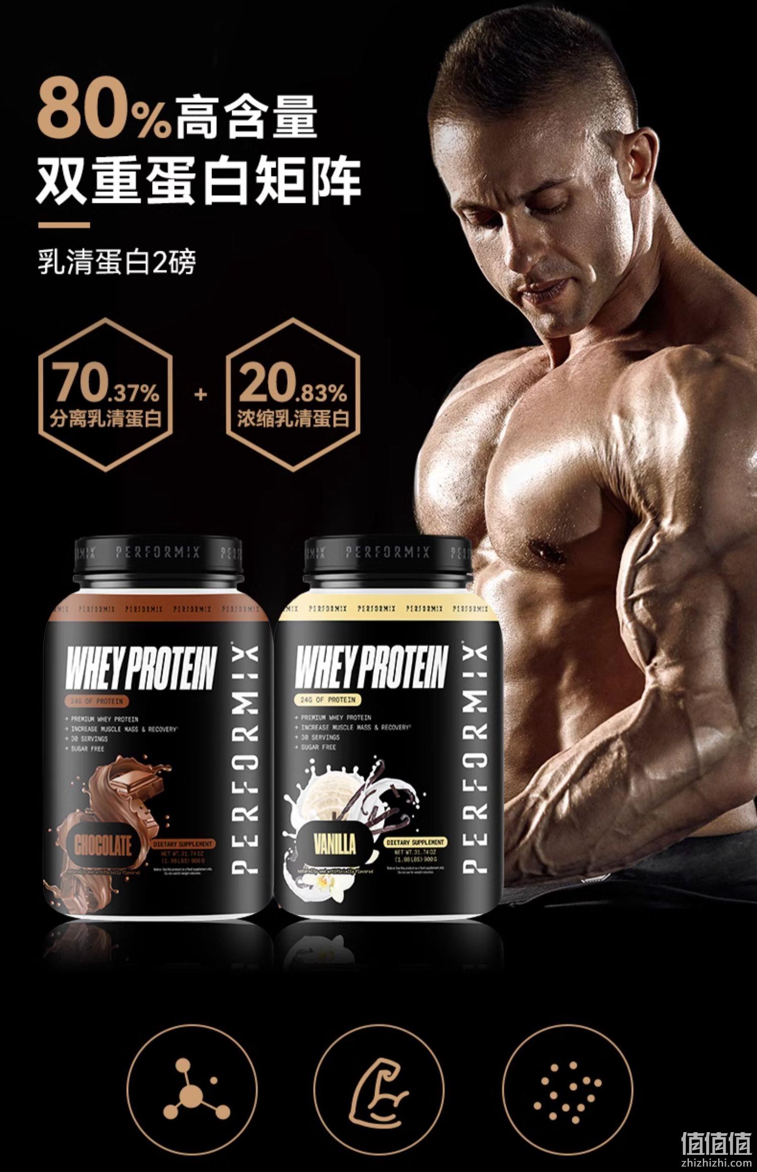美国原装进口，Performix普魅 乳清蛋白粉900g 两种口味 170元包邮包税（双重优惠） 值值值-买手聚集的地方