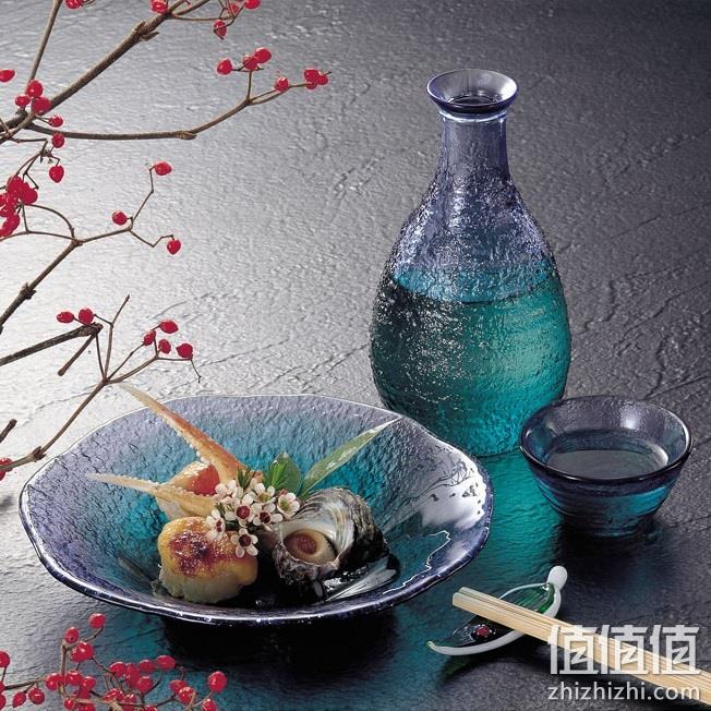 东洋佐佐木 珊瑚海系列 渐变蓝色清酒杯壶套装（一壶两杯）G604-M77 182.83元（天猫旗舰店折后358元） 值值值-买手聚集的地方