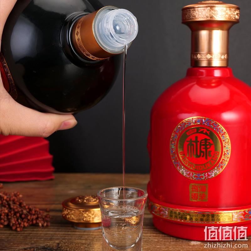 中华老字号，白水杜康 传承80 52度浓香型纯粮白酒500mL*6瓶礼盒装 138元包邮（需领券） 值值值-买手聚集的地方