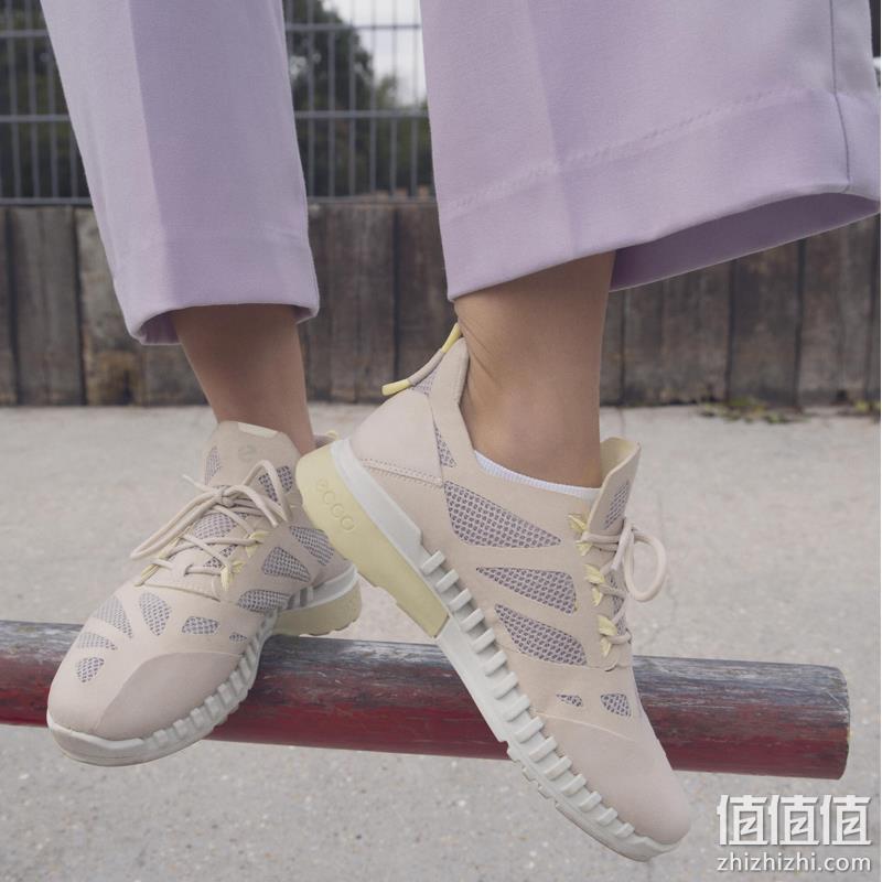 39码，ECCO 爱步 Zipflex酷飞系列 女士缓震透气网面跑步鞋803783 406.75元 值值值-买手聚集的地方