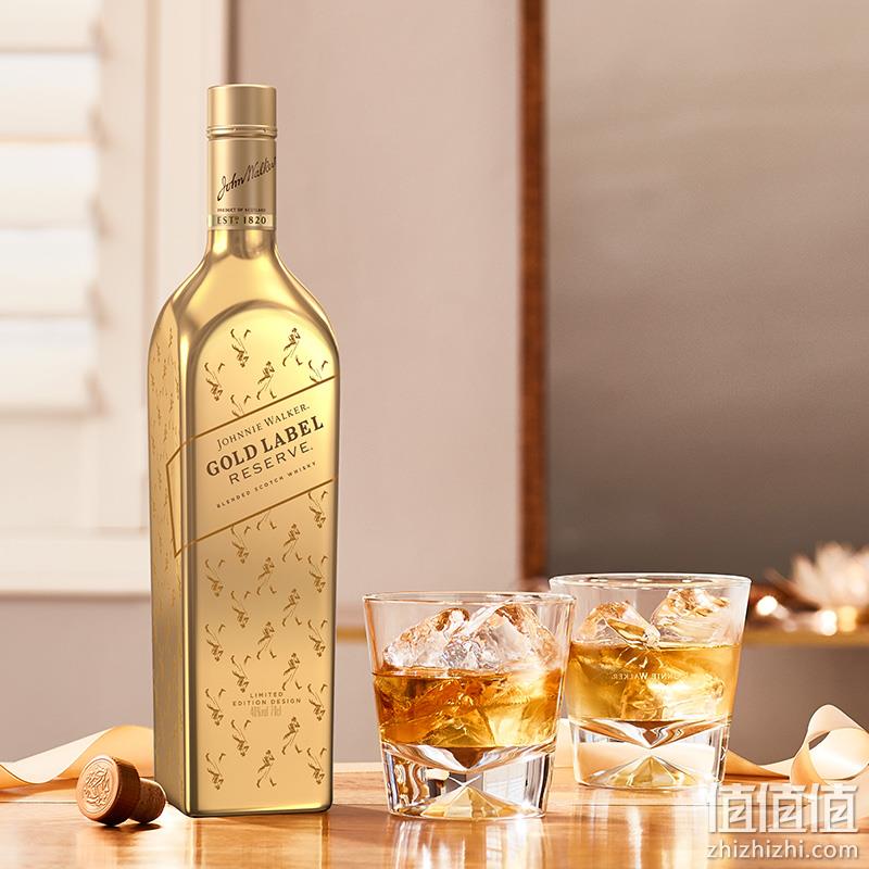 JOHNNIE WALKER 尊尼获加 金牌威士忌 金牌礼盒装 750mL 309元包邮（需领券） 值值值-买手聚集的地方