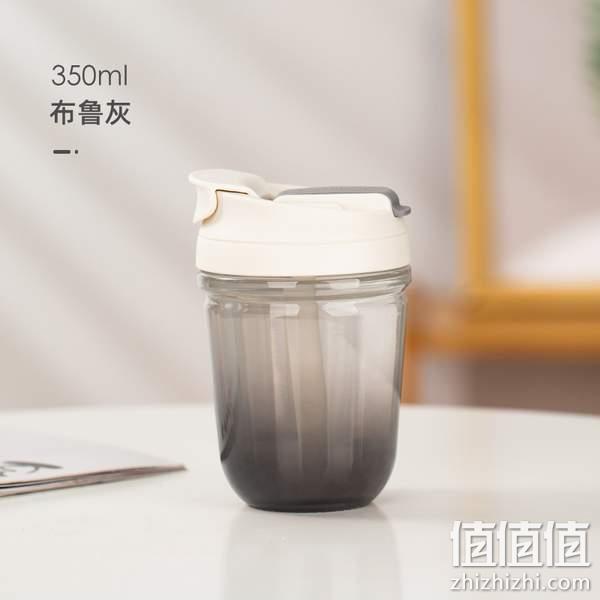 LOCK&LOCK 乐扣乐扣 渐变双饮随行咖啡杯玻璃杯350mL 新低29元起包邮（需领券） 值值值-买手聚集的地方