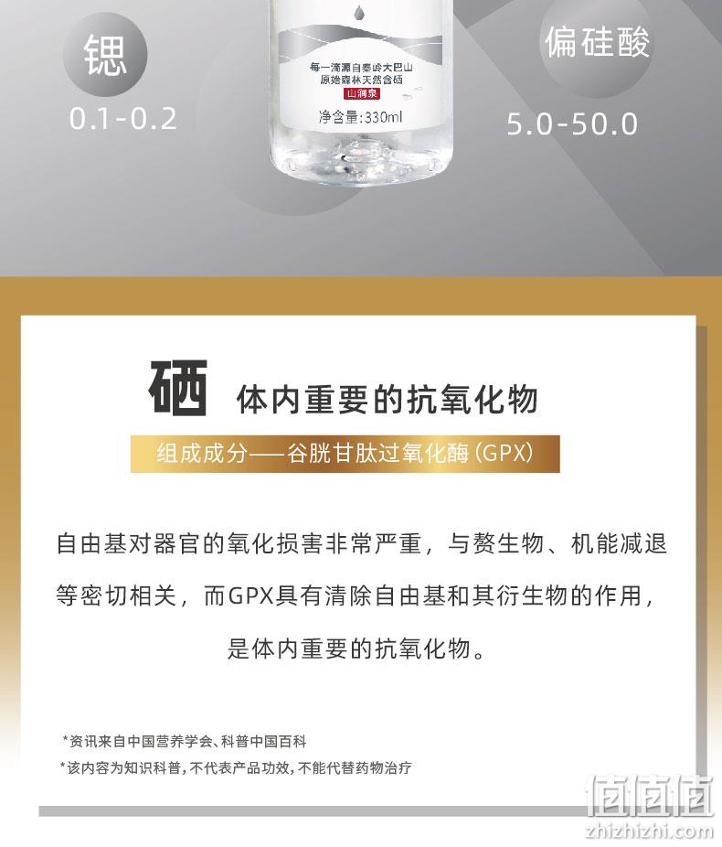 中科院合作，保利 天然富硒银标水330mL*20瓶 39.9元包邮（需领券） 值值值-买手聚集的地方