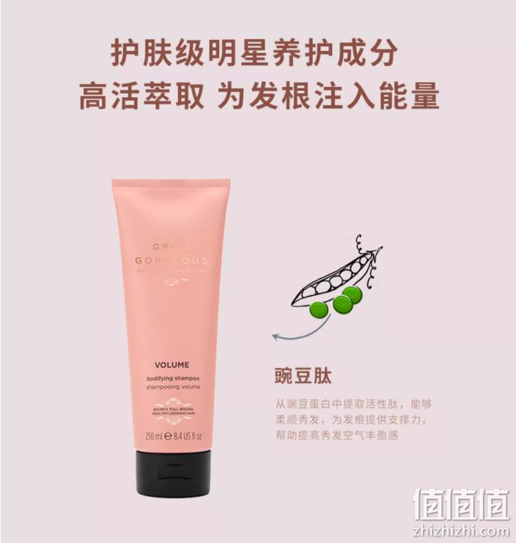 Grow Gorgeous 空气感丰盈发根焕活洗发水 50ml 新低6.9元包税包邮（加正装55.9元） 值值值-买手聚集的地方