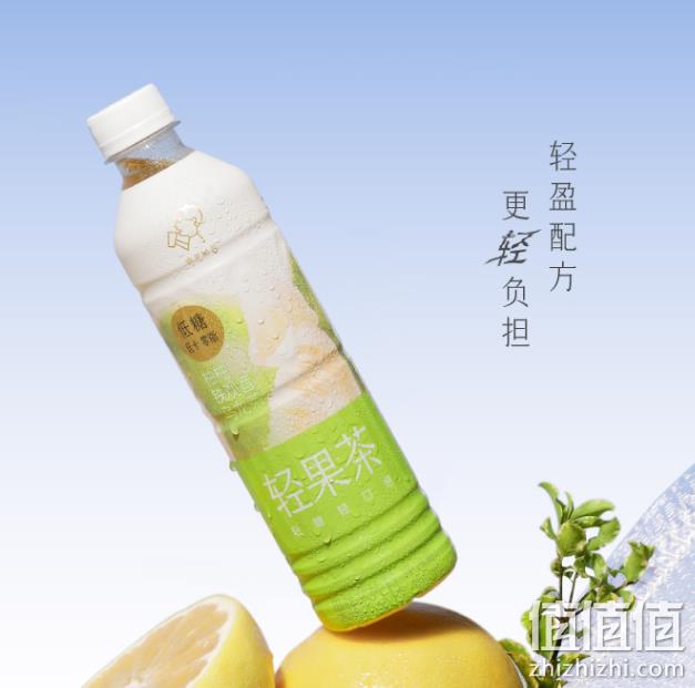 HEYTEA 喜茶 轻果茶果味茶饮料 450ml*12瓶 新低49.48元包邮（需领券） 值值值-买手聚集的地方