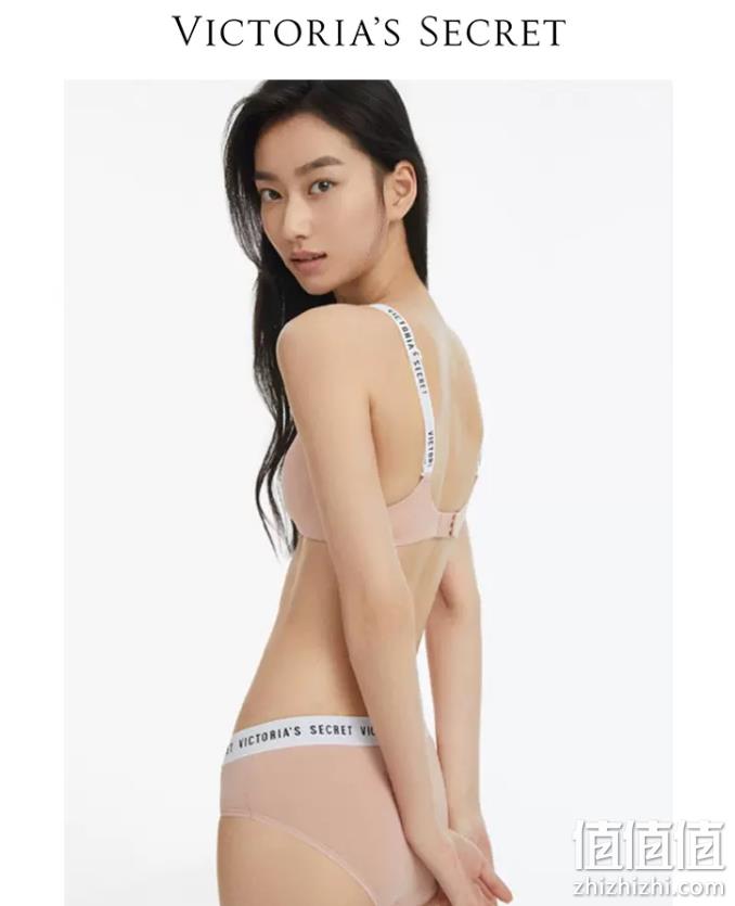 VICTORIA'S SECRET 维多利亚的秘密  Logo腰带棉质低腰内裤*3条 多色 138元包邮（下单满减） 值值值-买手聚集的地方