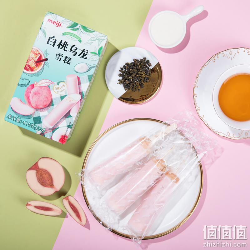 meiji 明治 茶饮系列/脆皮雪糕冰淇淋组合装 多口味 6支/10支*5盒装 110元包邮（需领券） 值值值-买手聚集的地方