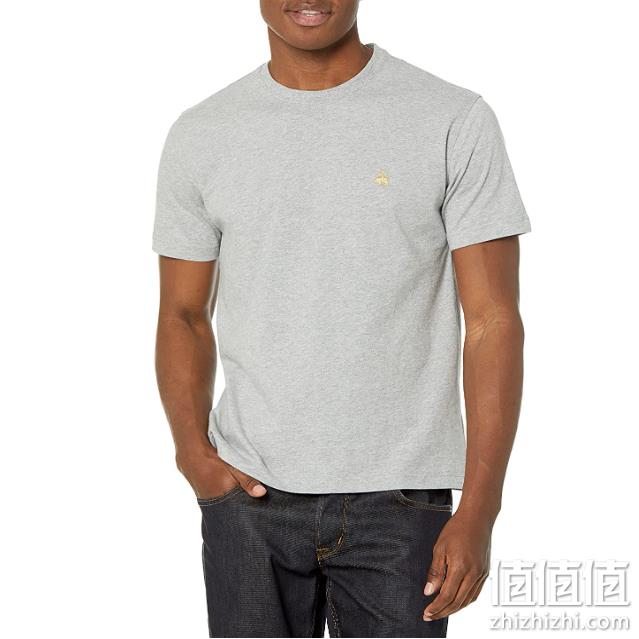 Brooks Brothers 布克兄弟 男士全棉金羊Logo款短袖T恤 100008036 182.82元起 值值值-买手聚集的地方
