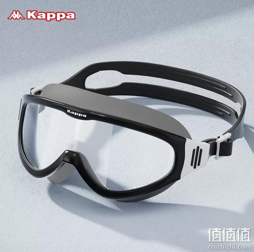 Kappa 卡帕 DKKP101 高清防雾大框泳镜 多色 24.9元包邮（需领券） 值值值-买手聚集的地方
