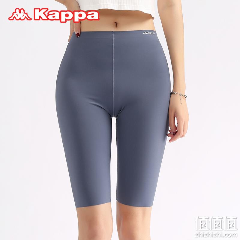Kappa 卡帕 KP1L01 女士五分运动紧身裤鲨鱼裤 2条 74元包邮（37元/条） 值值值-买手聚集的地方