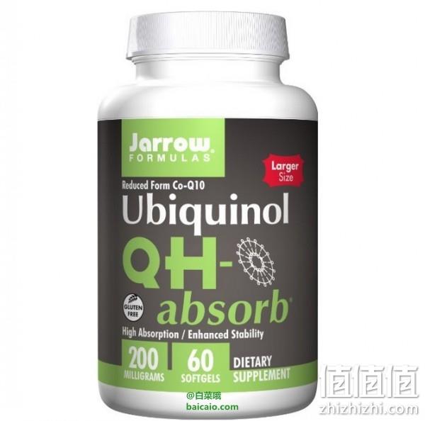 Jarrow Formulas 杰诺 高吸收率CoQ10辅酶200mg*60粒 209.51元（可3件9折） 值值值-买手聚集的地方