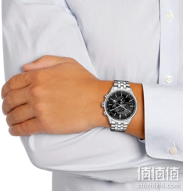 Citizen 西铁城 AT2141-87E 光动能三眼计时男表 1260.62元 值值值-买手聚集的地方