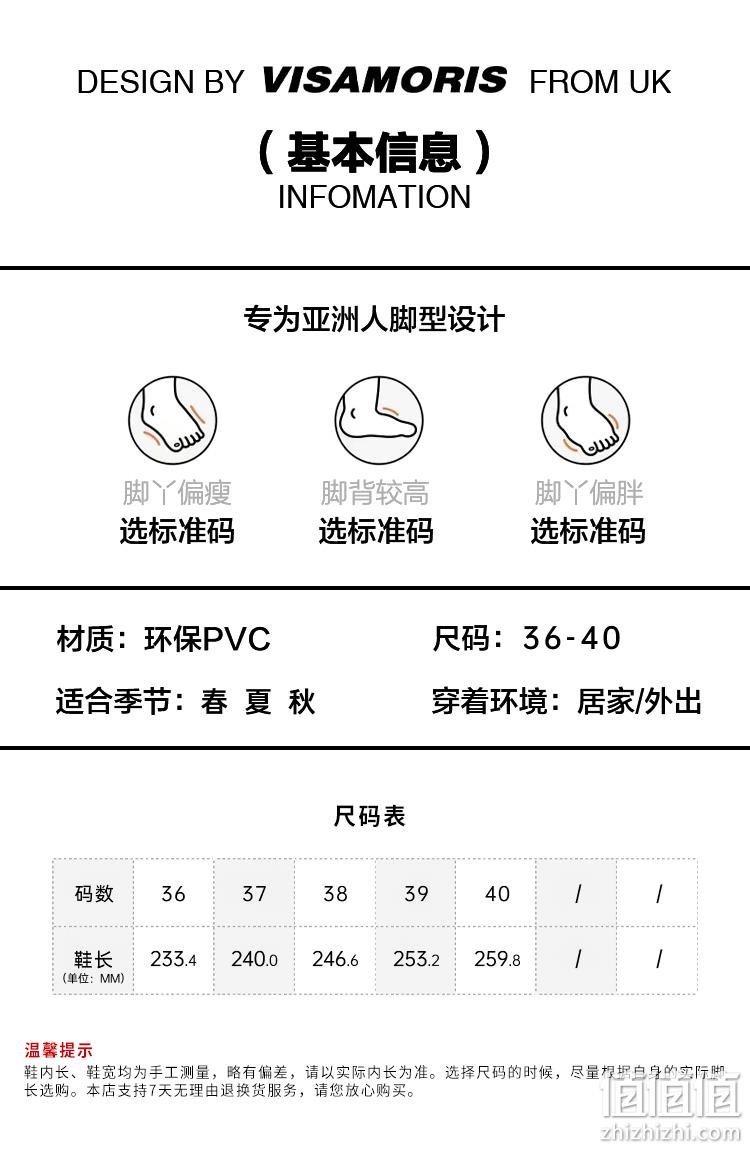 Vis Amoris 允莫苏 山茶花果冻一字拖凉鞋 （36-40码）4色 86元包邮（双重优惠） 值值值-买手聚集的地方