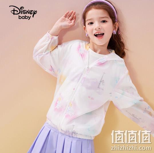Disney baby 迪士尼 男女童防晒皮肤衣（90~160码）多色 49.8元包邮（需领券） 值值值-买手聚集的地方
