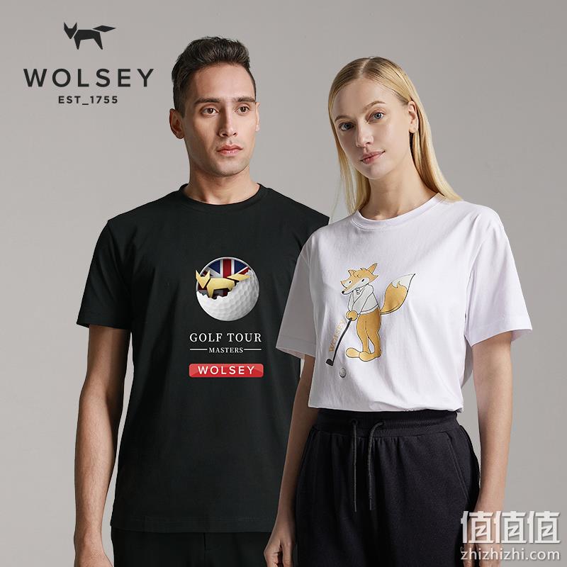 英国皇室266年品牌，Wolsey 2023新款传承系列男女纯棉短袖T恤 多款 109元包邮（双重优惠） 值值值-买手聚集的地方